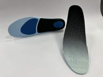 Custom Printed Fabric Freecode OEM Brand Foot Care Foot Arch Support Sport Poron Insoles Running Freecode Insoles 2