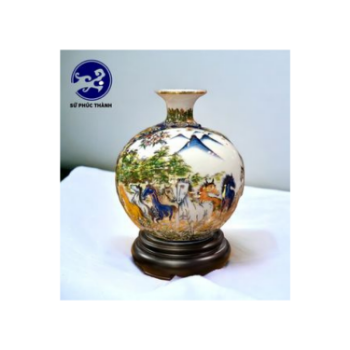 Vase Ceramic Vase Good Choice  Transparent  Living Room  Indoor  In Carton From Vietnam Bulk Good Choice Classic Living Room Indoor Carton Box Vietnam Factory Ceramic Vase  1