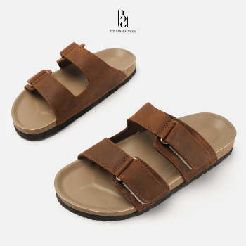 Customized Service Easy to wear Waterproof Slides For Men B21 Shoe Maker Wholesale Men Beach Shoes From Vietnam Manufacturer 3