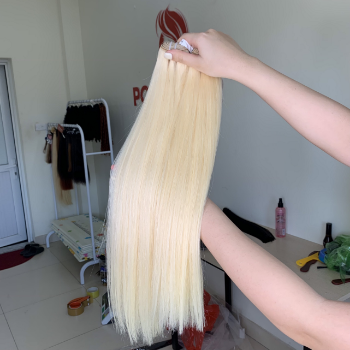 Machine Weft Natural Straight Hair Extensions Bulk Sale Virgin Hair Beauty And Personal Care From Vietnam Manufacturer 7