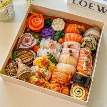 Fast Delivery Disposable Takeaway Wooden Sushi Catering Box DIY Storage Boxes Wood Box Takpak Brand Customized Service 5