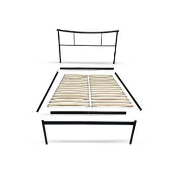 The New Tokyo Bed Plywood Minimalist Rubber Wood Pack In Box Made In Vietnam Chumy 2