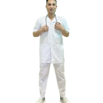 Medical Uniform And Scrubs Fast Delivery Set In-Stock Items Wrap Stored In A Polybag Made In Vietnam Manufacturer 4