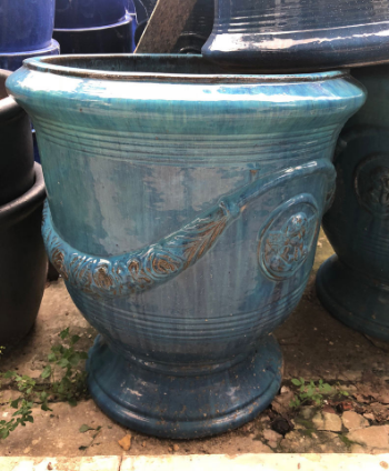 High Quality Vietnamese Large Glazed Flower Pots With The Modern Style By Ceramic 2