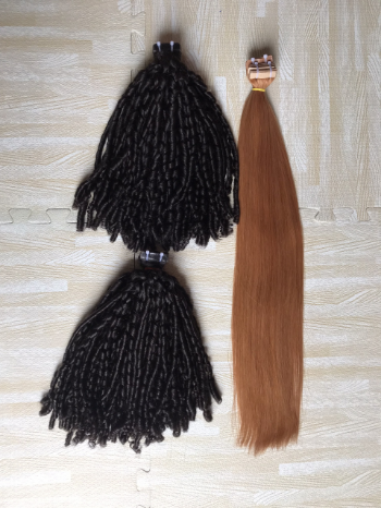 Mini Tape In Real Human Hair Extensions Fast Delivery 100% Human Hair Virgin Remy Hair Extensions Machine Double Weft 2