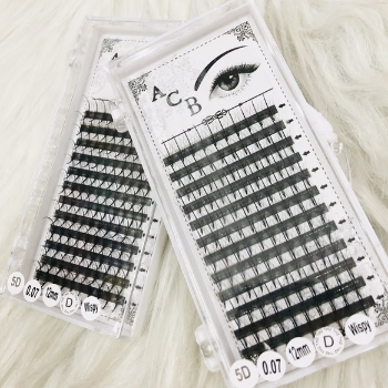 Thuy Ha Eyelashes Extension Eyelash KATUN 5D Eyelashes 0.07 OEM ODM Service extension tool fan  4