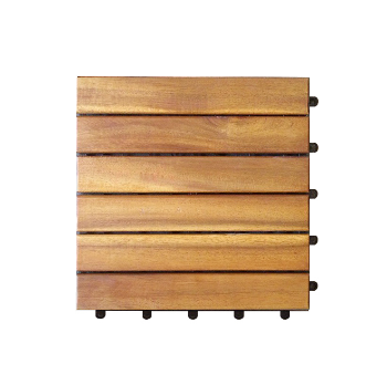 Vietnam Manufacturer 6 Slats Hardwood Deck Tiles Wholesale Good Price Solid Wood Special Customized Packed In Carton Box 2