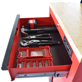 Wholesale Tool Cabinet CSPS 61cm 01 Drawer In Matt Red Reasonable Price For Mechanic Garage Industry Tool Box Rolling Warehouse 6
