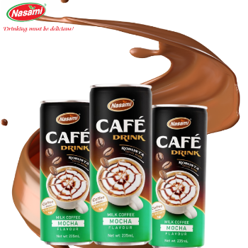 Chocolate Flavors Soft Drink Milk Coffee Mocha Flavor Beverage Soft Drinks Wholesale Prices Instant Coffee Drink Vietnam 5