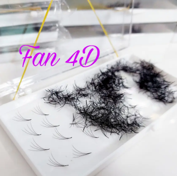 TD Lashes - Loose Promade 4D (2D 3D 4D 5D 6D 10D 12D 14D 16D 18D 20D) Synthetic Hair Hand Made With Custom Logo Packaging Box 5