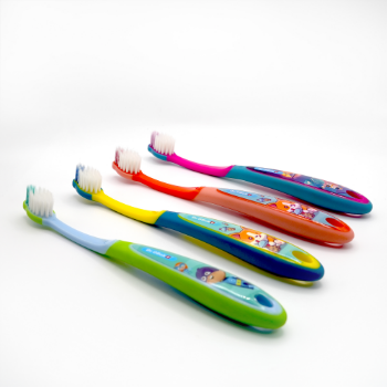 Toothbrush Kids Travel Toothbrush Soft Children Toothbrush Three Sided PET Finger Refillable Unique From Vietnam Manufacturer 1