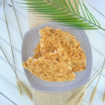 Scorched Rice Topped With Chicken Floss Cheap Price No Added Color Using For Food Packing In Bag from Vietnam Manufacturer 3