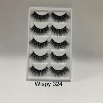 Wispy 7D 321 322 323 324 High Quality Professional Pre Made Fan Eyelashes From Vietnam Best Supplier   5