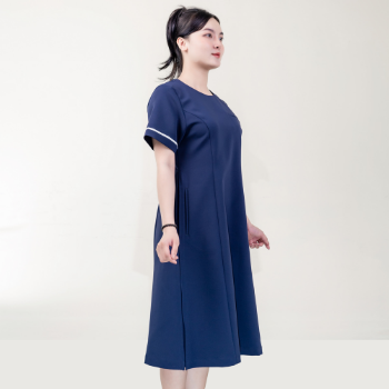 Medical Scrubs Manufacturers High Quality Dress In-Stock Items WRAP Stored in a Polybag Vietnam Manufacturer 4