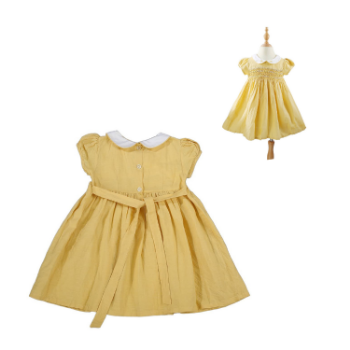 High Grade Product For Baby Girl Short Sleeve Casual Vietnam Manufacturer Good Quality Prince Dress For Kids ODM OEM 6