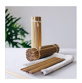 Wholesale from Vietnam 100% organic natural organic eco-friendly Disposable grass straws - 25cm hay straws 5