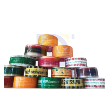 Wholesale price clear printed packing tape Printed Packing Tape Adhesive Tape Use For Packing Cartons Made In Vietnam 6