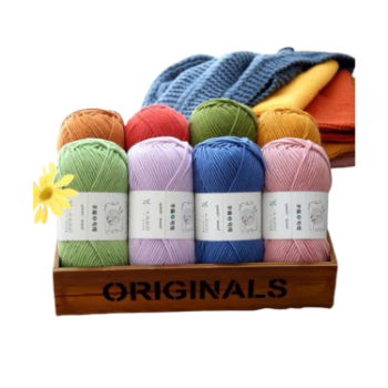 Good Quality Yarn Crochet Wool Roll  Hot Selling Soft Yarn For Hand-Knitted Packing In Carton Box Vietnam Manufacturer 6