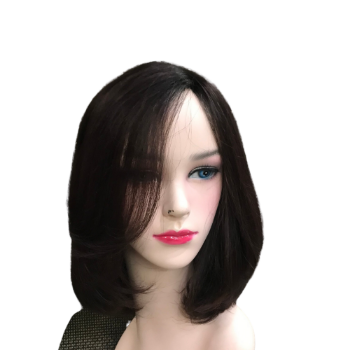 Human Hair Wig Big Size 100% Human Vietnamese Hair Unprocessed Virgin Hair Genius Weft Machine Double Weft Keratin