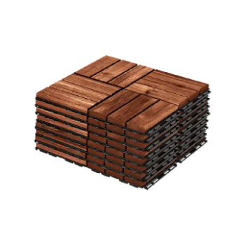 Wooden Deck Tiles High Quality Eco-Friendly 300X300X19Mm Decking From Vietnam Manufacturer 4