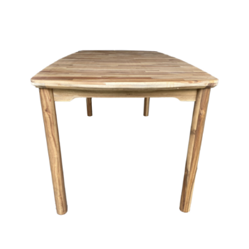 High Quality Oval Table Exterior Outdoor Furniture New Trend Factory Price Home & Garden Wood Outdoor Furniture Acacia Vietnam 2