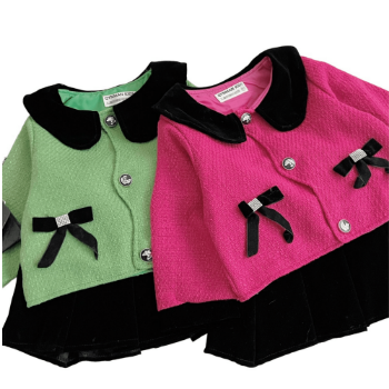Winter Clothes For Kids Reasonable Price 100% Wool Dresses Casual Each One In Opp Bag Vietnam Manufacturer 3
