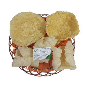 Oval Shape Baked Fish Maw Suppliers Factory Price Food Beverage Nutritious 100% Bladder Fish High Quality Made In Vietnam 1