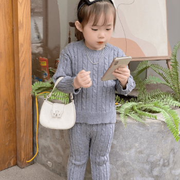 Clothes For Kids Customized Service Natural Woolen Set Casual Each One In Opp Bag From Vietnam Manufacturer 15