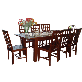 Factory Price Dinning Table Set With 6 8 10 Chairs Dining Room Furniture Table ODM & OEM Simple Luxury From Vietnam Manufacturer 4