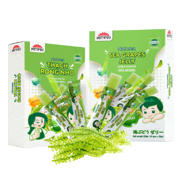 Sea Grapes Jelly Vitality Enhance Good Price 250Gr Mitasu Jsc Customized Packaging Vietnam Manufacturer 4