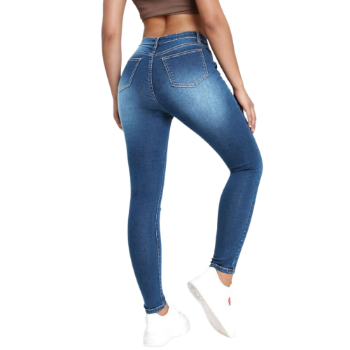 Top Seller Women'S Jeans Low Oem/Odm Service Polyester Casual style Full Length Jeans Made In Vietnam Supplier 5