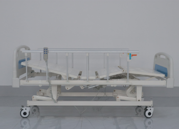 Two Function Manual Hospital Bed Factory Price Adjustable Patient Examination Bed Medical Surgery Hospital Equipment 2