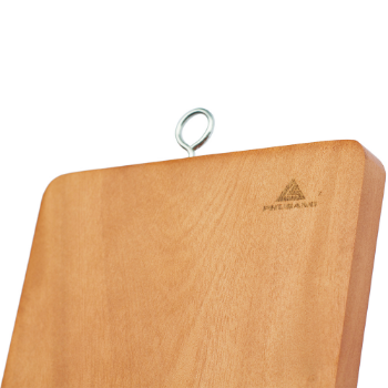 Wholesale high-quality dark Acacia Wood Cutting board with handle Solid wood cutting board 3