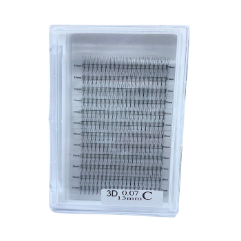 3D Volume Fans 320 fans High Quality Professional Pre Made Fan Eyelashes From Vietnam Best Supplier  1