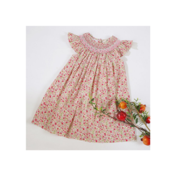 Good Price Baby Smocked Dress Top Selling Product ODM And OEM For Baby Girl Short Sleeve From Vietnam Manufacturer 3