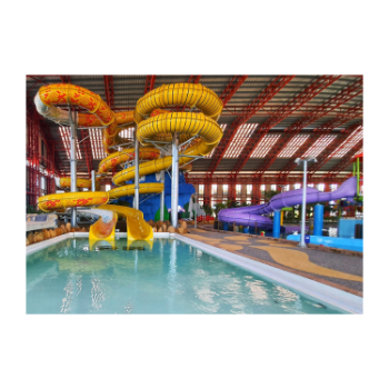 Pool Water Slide High Quality Durable Using For Water Park ISO Packing In Carton Made in Asian Manufacturer 4