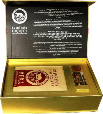 Premium Moka Civet Ground Coffee - Medium Roasted - Premium quality From Vietnam 2