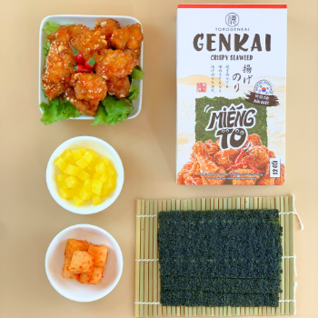 Roasted Seaweed Snack Korean Chicken Spicy Seaweed Snack 42G Good Quality Fast Food Dried Top Selling Product 4