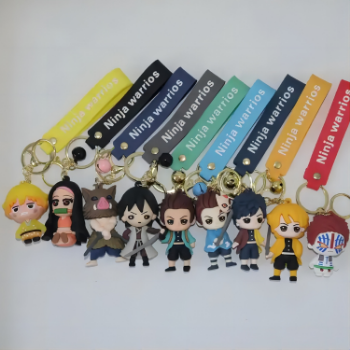 PVC Keychains Cartoon Decorative Sticker Wholesale Decoration Custom Packing Vietnam Oem Wholesale 5