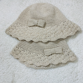 Crochet Straw Hat Good Price Top Favorite Product Straw Hat For Kids Pretty Pattern Packing In Carton Box From Vietnam 6