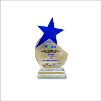 Acrylic Cutting Trophy High Specification Special Custom Business Gift Customized Packing Vietnam Logo Item 2