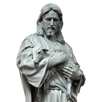 Good Quality Life Size The Jesus Statue White Marble Garden Statues OEM ODM Packed In Wooden Case From Vietnam Factory 5