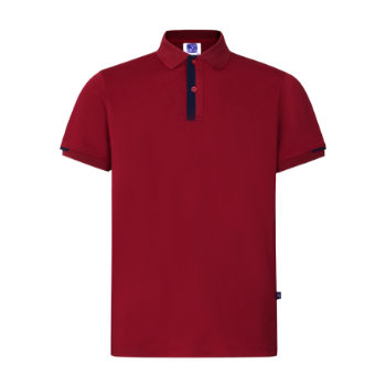 Polyester Spandex Regular-Fit Polo Shirt with Contrast Fabric on the Placket & Cuffs Men Polo Shirts New Arrival Shirts For Men 8