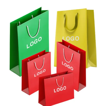 Paper Bag Custom Print Logo High Quality Eco-Friendly Using For Many Industries ISO Customized Packing Made In Vietnam 7