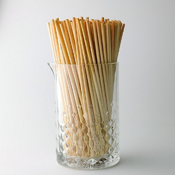 Dried eagle grass straws 15cm Eco Friendly Disposable 100% Nature Drinking Straws 5