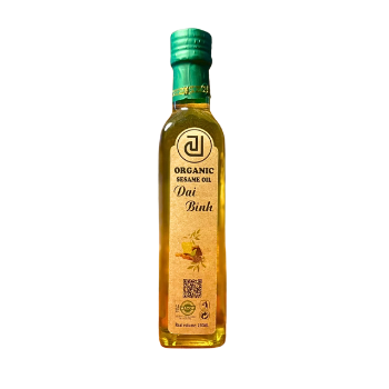 Virgin Sesame Oil Pure High Quality Organic Sesame Oil 250ml Good For Health Rich Nutrition Dai Binh Beverage Made In Vietnam 5