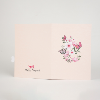 Mother Father Card 3D Flower Pop Up Luxury Item Whole Unique Offset Printing Colorful Good Quality Customized Made In Vietnam 3