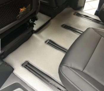 Automobile Mat Luxury High Grade PVC Mini Series Heat-Pressed Edge For 2 Row Vehicles 2