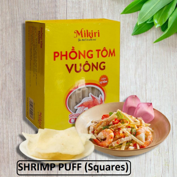 Good Price Shrimp Puff 400gr Product Type Food Box Packaging Salty Taste Brand Name Mikiri Tapioca Starch, Shrimp (15%) 24 Month 2