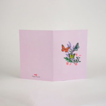 Mother Day Butterfly Card 3D Pop Up Unique Design Whole Creative Oem Odm Colorful Flower Good Price Customized From Vietnam 7